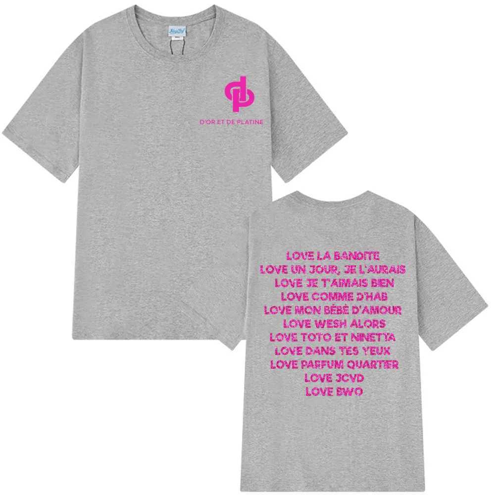 Rapper Jul Graphic Vintage T-shirt Man Woman Fashion Hip-hop T Shirt Summer Short-sleeved Cotton Oversized Aesthetic T-shirts