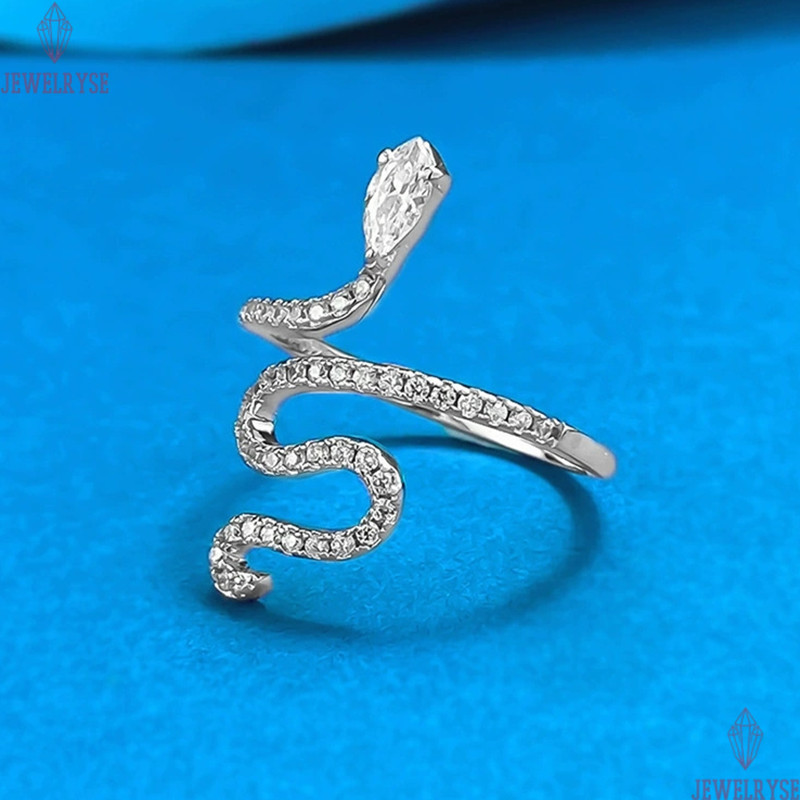 luxury size 5-9 snake band rings designer for woman s925 sterling silver jewelry party 5A cubic zirconia fashion diamond ring women valentines day fri