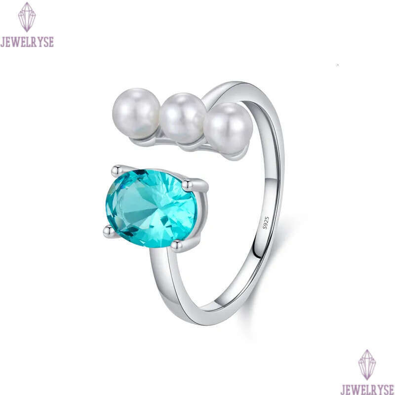 luxury diamond designer ring for woman imitation pearl 925 sterling silver 5A zirconia womens wedding engagement band rings jewelry opening adjustable
