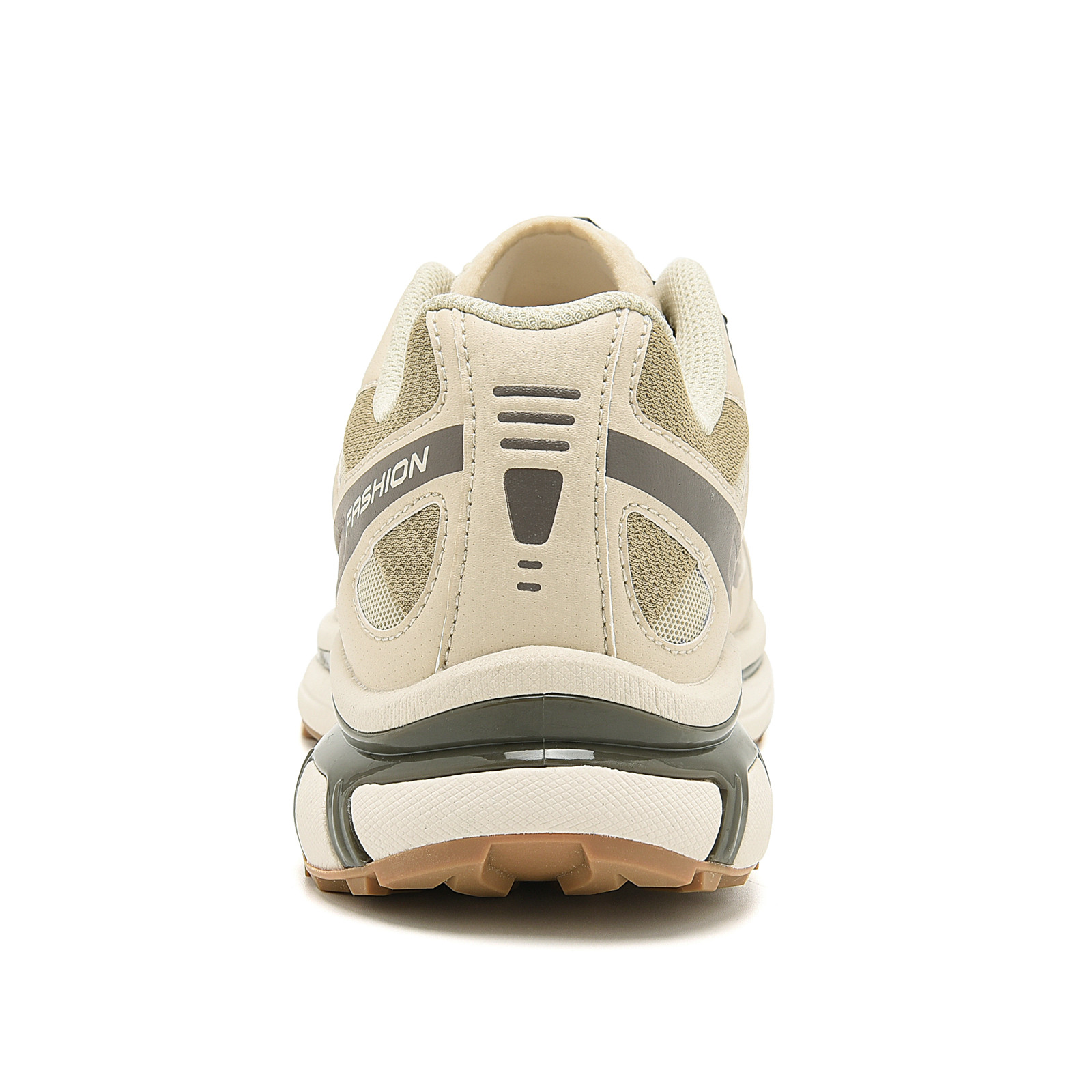 Men's Hiking Shoes khaki Beige Color Block Outdoor Casual Retro Sneakers Comfortable Daily Walking Shoes