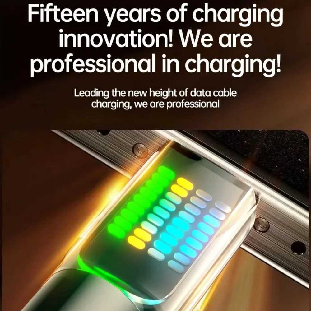 120W er Fast Charging USB C To Type C Data Cable USB A To Type C Phone Charge Wire For iPhone Data Cord C251203