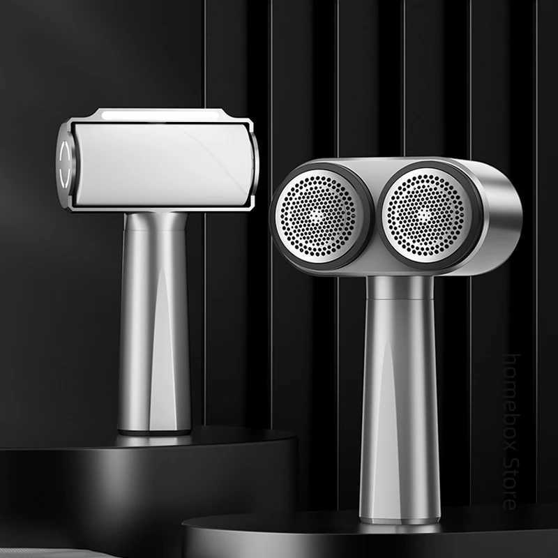 2400mAh Hairball Trimmer Lint Remover Spool Machine with LED Lighting Double Head Electric Lint Remover with Sticky Hair Roller M251203 - view 6