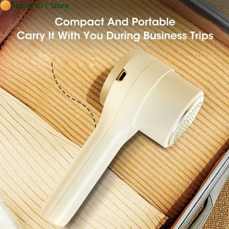 Hairball Trimmer White For Sweaters Comforters Throw Bedding Curtains Sofas USB-Charged Lint Remover M251203 - view 5