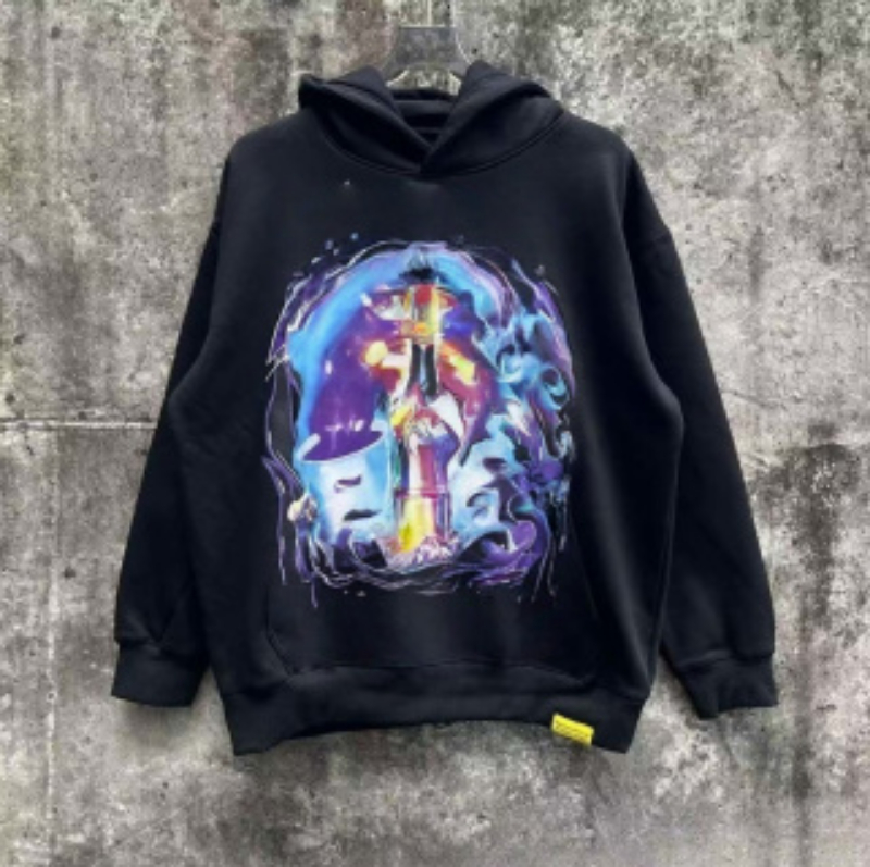 Colorful Letter Print Pullover Fleece Hooded Hoodies for Men and Women High Street Loose Casual Cotton Sweatshirt Oversized