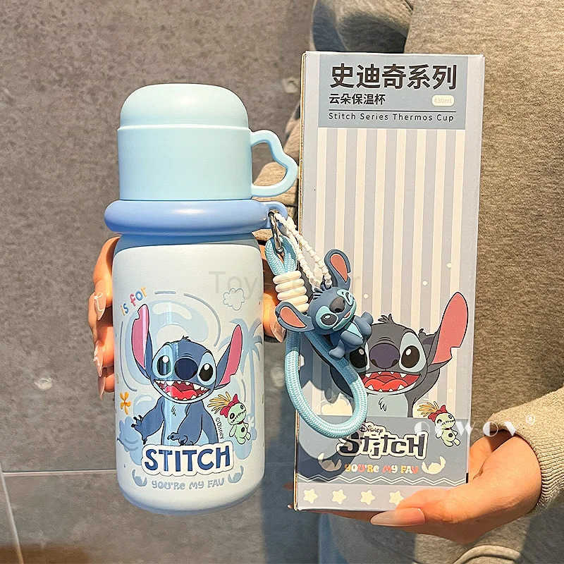 Disney Zootopia Thermos Kawaii Cartoon Printed Accessory Judy Hopps and Nick Wilde Couple Water Cup Milk Cup Gift H251203