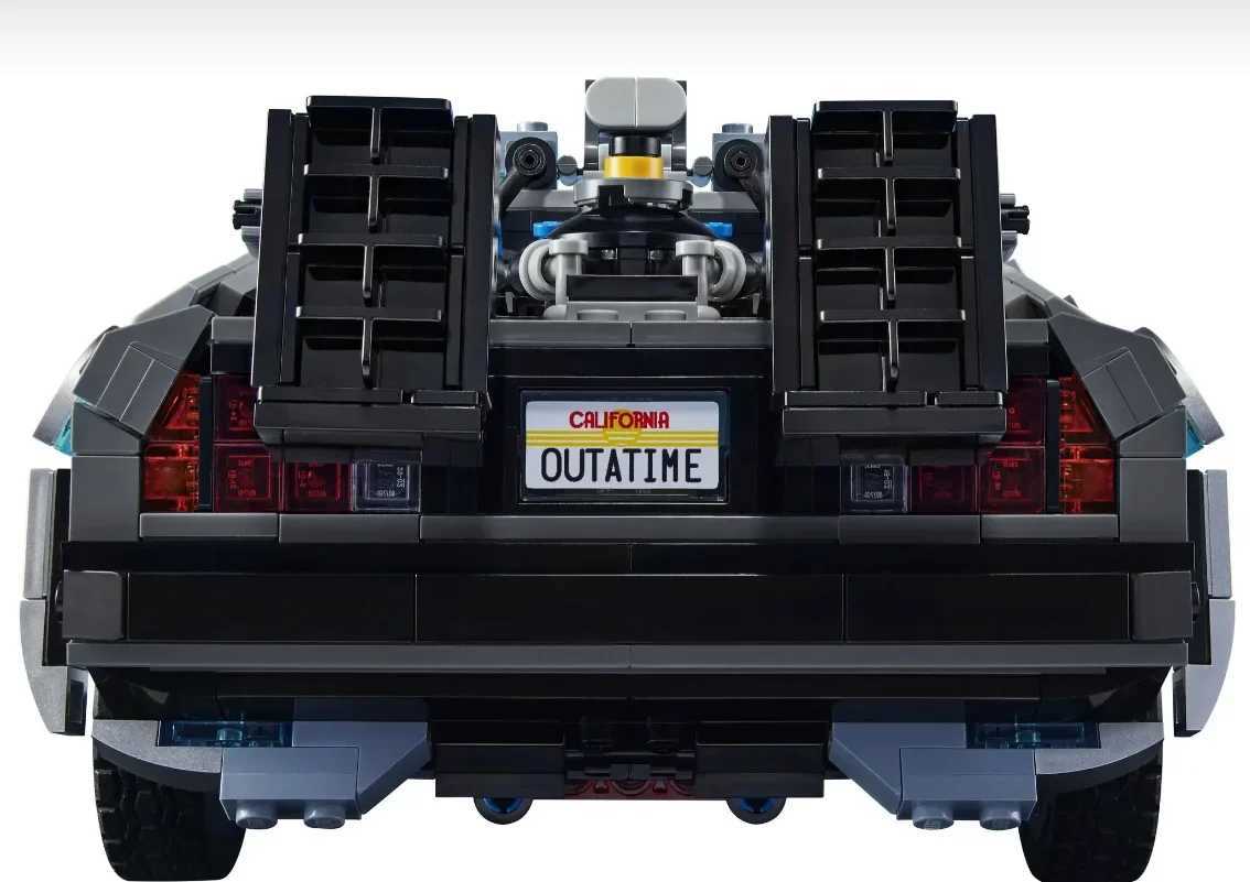 IN STOCK 10300 DeLorean Back to the Future Time DMC-12 hine Sport Car Building Block Brick Toys For Children Chritmas Gift C251203