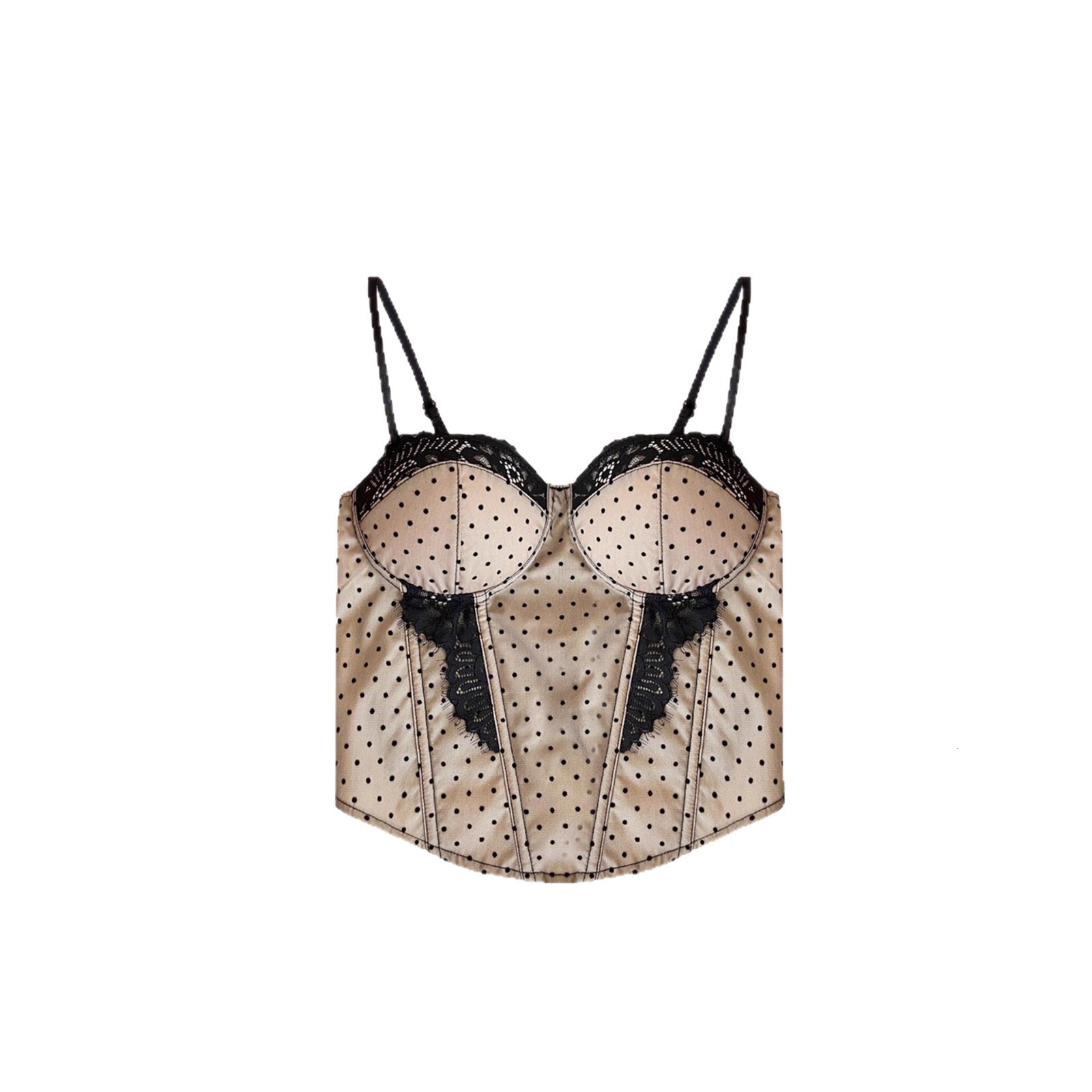 Viifaa Lace Trim White Satin Strapless Sexy Corset Crop Top Women Zipper Back Tight Bustier Clubwear Party Female Slim Tops 220316