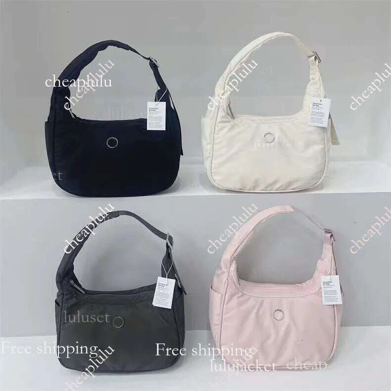 2025 yoga Mini Shoulder luluity lemonive Bag 4L capacity shoulder bags Nylon underarm dumpling designer bag luluity lemonive Keychain bag set top