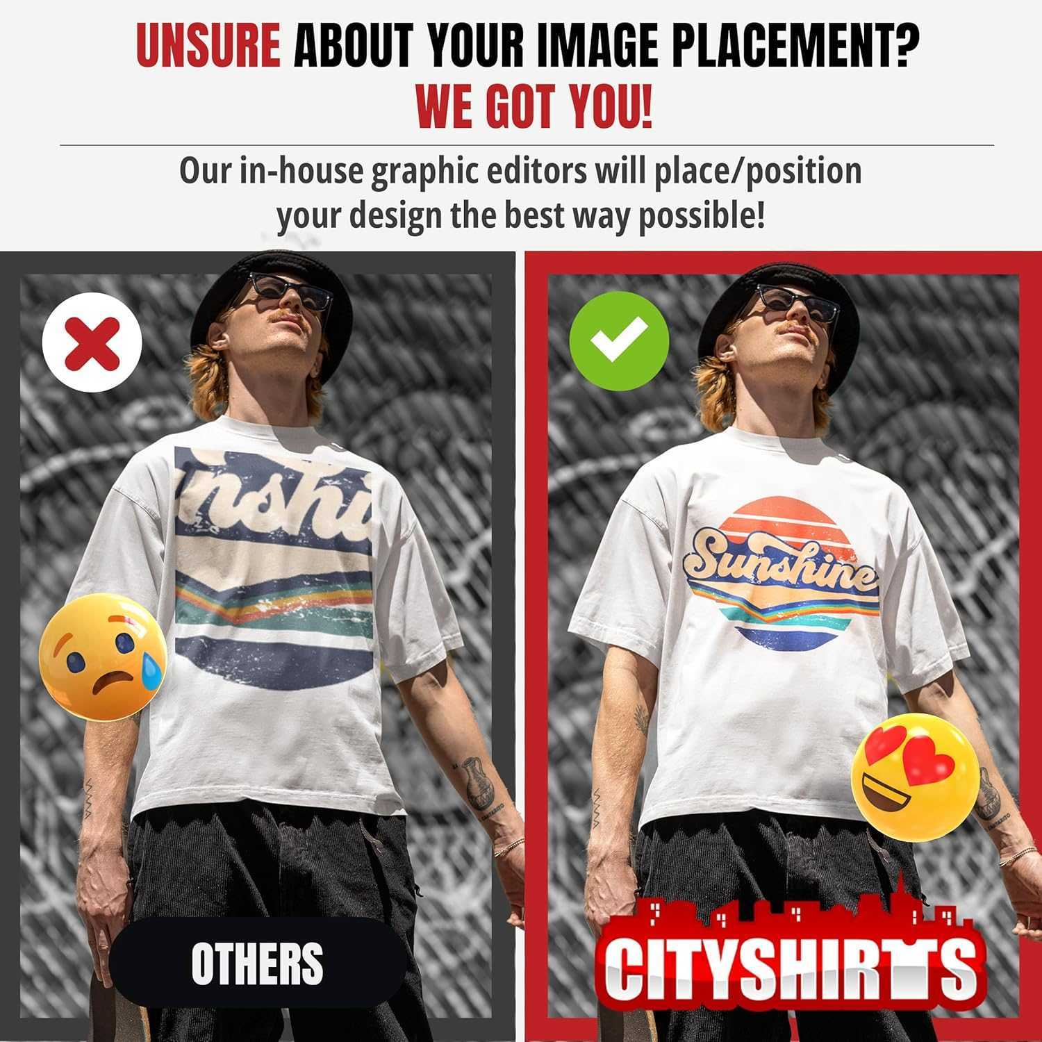 Add Your Own and Text Design Custom Personalized Adult T-Shirt Tee