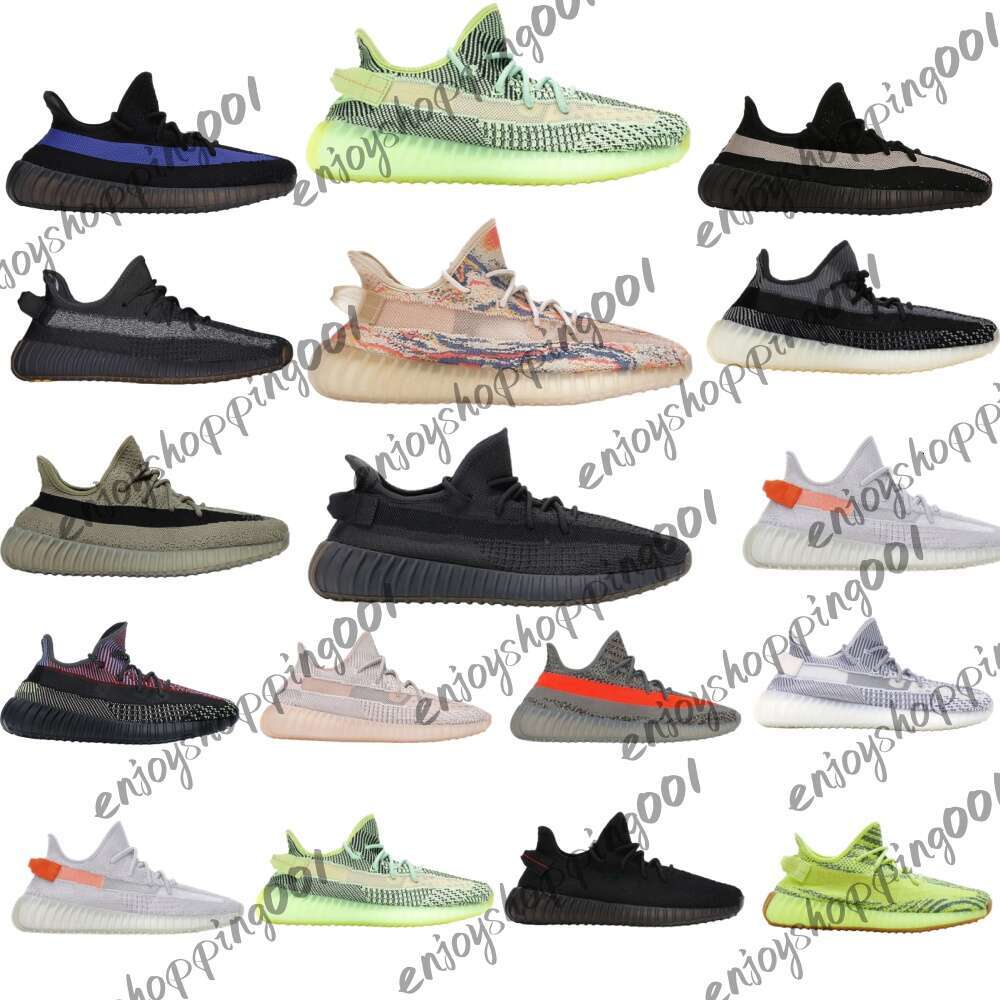 Top Designer Men V2 Sports Running Shoes Women Non-slip Outdoor Reflective White Breathable Flat Walking Trainers Lace-up Plate-forme Casual Sneakers