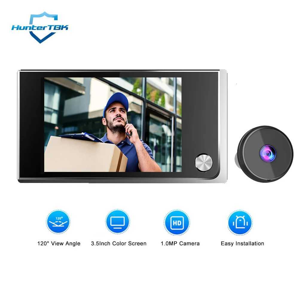 35 Inch Digital Door Viewer Peephole Camera Doorbell 120 Degree HD Home Cat Eye Mirilla Viewer with LCD Screen Monitor X251203