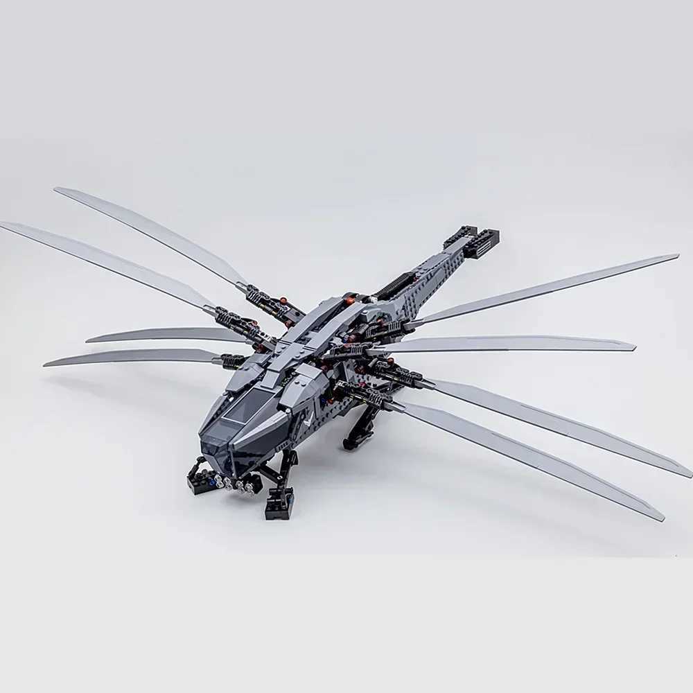MOC 1369PCS Dune Atreides Royal Inventor Ornithopter Helicopter Building Blocks Construction Bricks Set Toy Children Par Gifs C251203