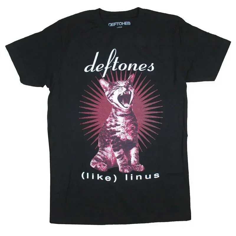 Deftones T Shirt Men High Quality Cotton Fashion Women Short Sleeve Tops Punk Music Style Metal American Tee