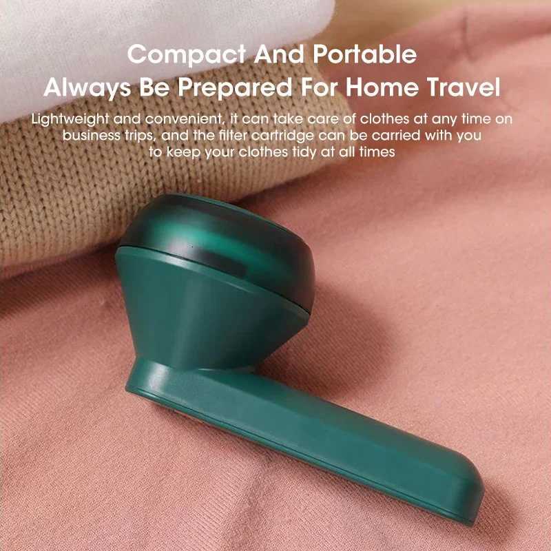Electric Lint Remover Rechargeable For Clothing Hair Ball Trimmer Fuzz Clothes Sweater Shaver Spools Removal Device Rechargeable M251203 - view 6