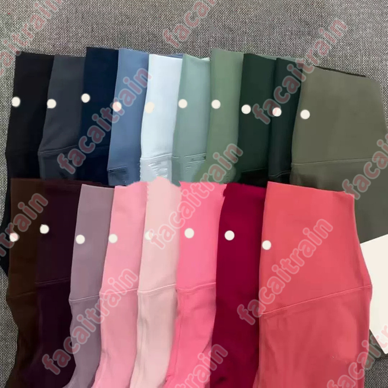 Designer Yoga Legging Pants Solid Color Align Pants Outdoor Casual Sweatpants High Quality Summer Yoga Workout Breathable 9-inch Pants