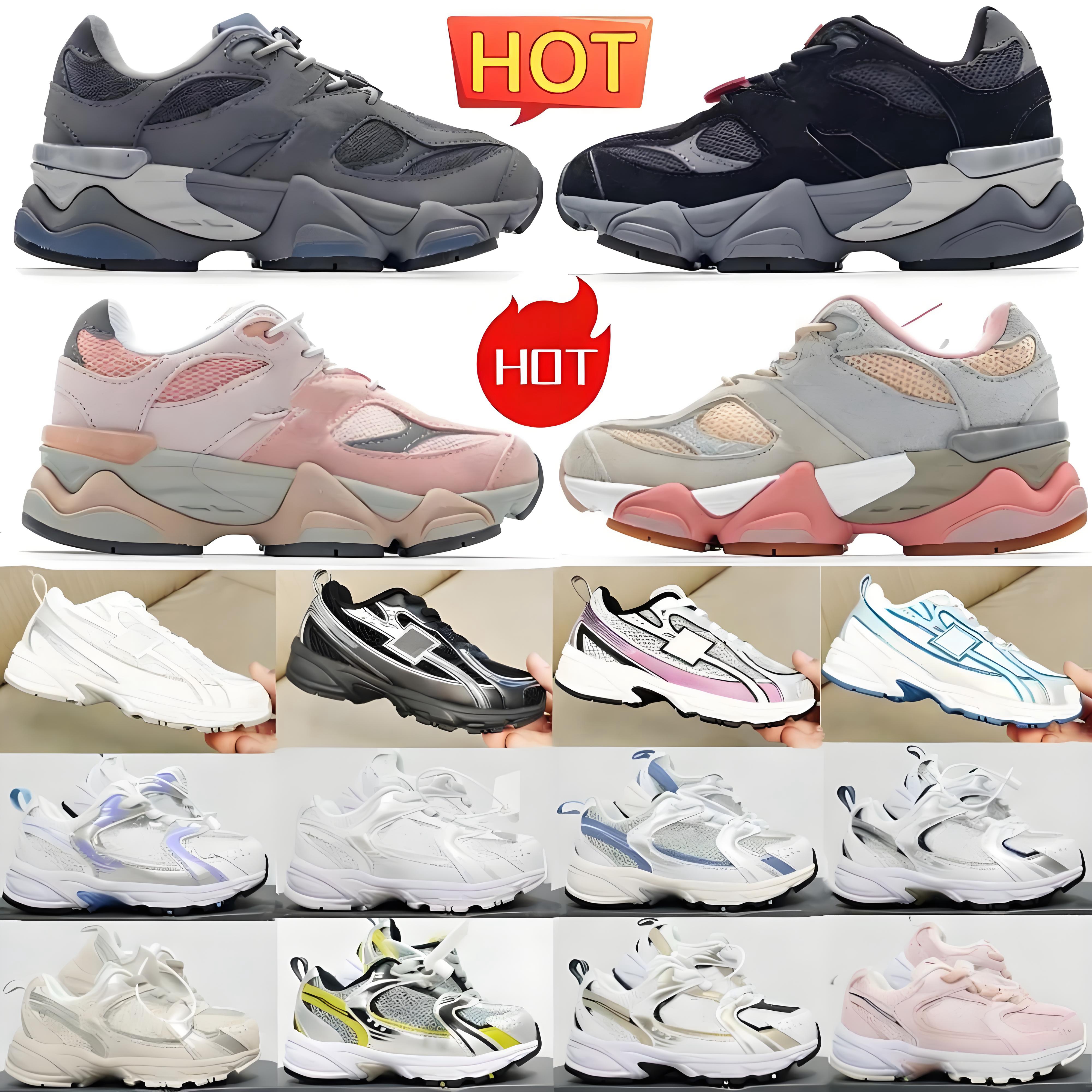 kids shoes designer running sneakers 9060 toddlers infants Children boys shoe grey black pink blue baby kid trainers