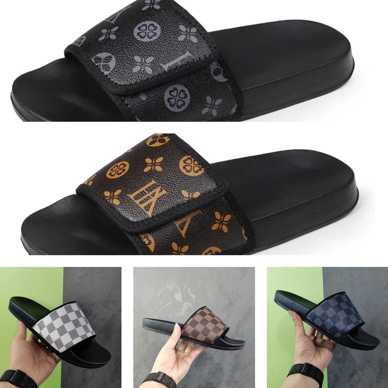 Slippers Man Summer Leather Sandals Comfortable Sandal House Sale Mens Slipper Flip Flop Shoes For Men