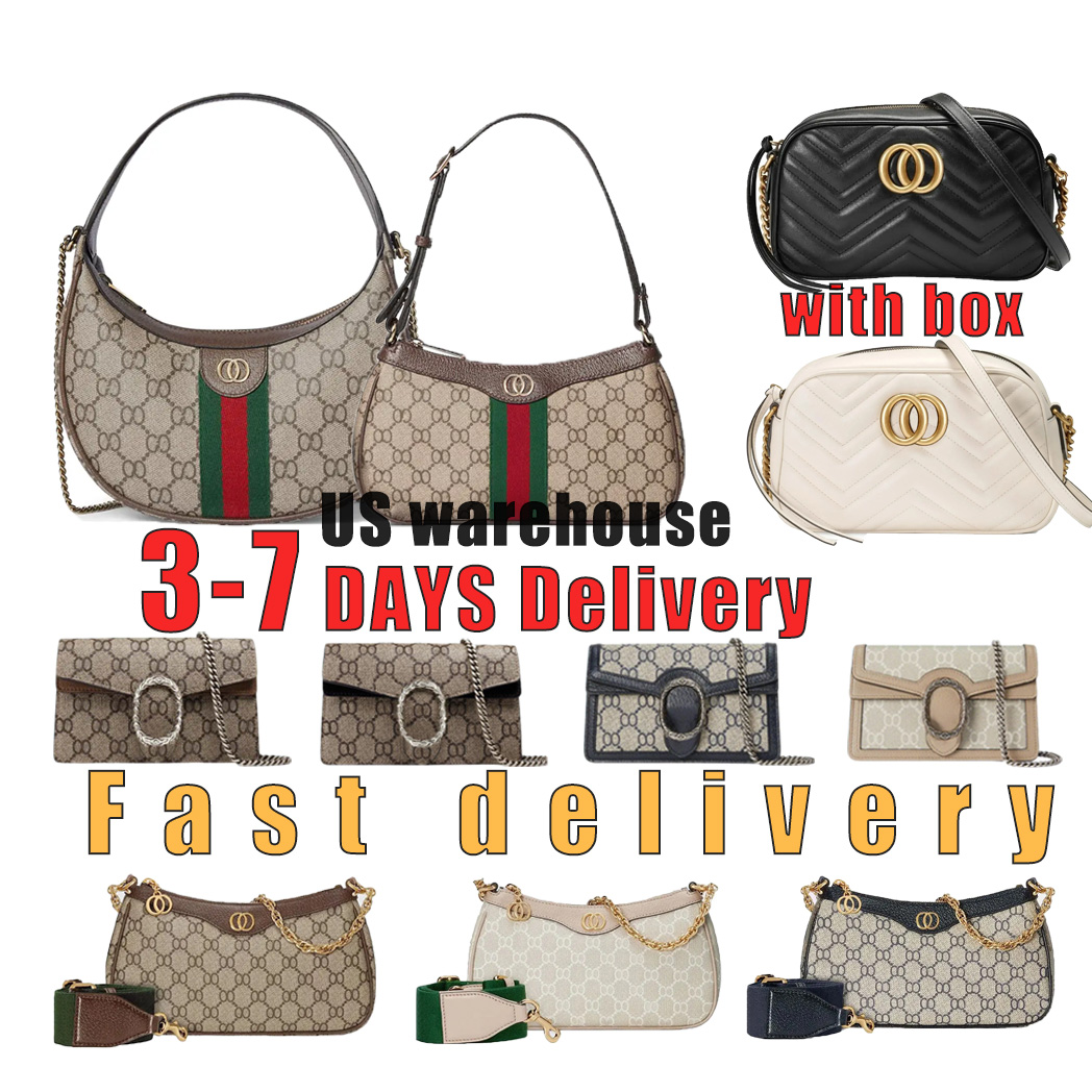 10A Designer Bag guccii style bag Luxury Women Fashion Leather Chain Classic Letter Wallet Stylish High-End Shoulder Bags Ladies Underarm Bag Mini Crossbody bag