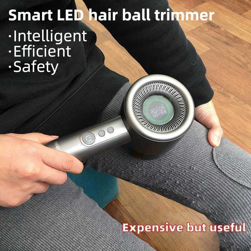 4000mAh Intelligent Lint Remover Spool Machine LCD 5-gear Pellet LED Lighting Hairball Trimmer Clothes Electric Lint Remover M251203 - view 3