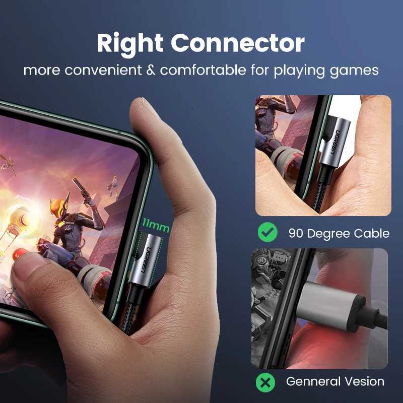 UGREEN MFi USB C to Lightning Cable for iPhone 14 13 12 Pro Max PD 20W Fast Charging USB Data Cable for iPhone for iPad C251203