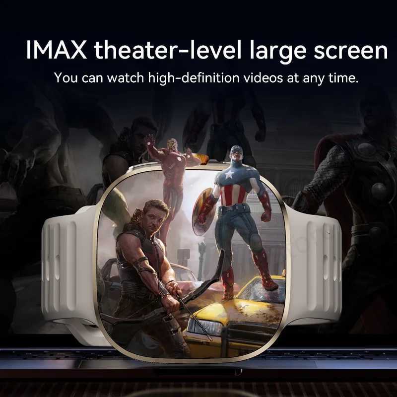 M99 Smartwatch 5G With 24inch Amoled Sn 900W Rotating Camera WIFI GPS Position Cpass NFC Smart Watch Men Wen C251203