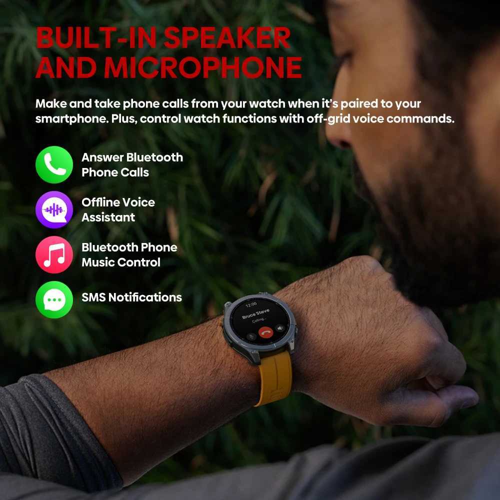 New Ciberer Vertix Stratos 4 GPS Smart Watch 143AMOLED Display Built-in Cpass Flashlight 170 Sports Modes 5 ATM Smartwatch C251203