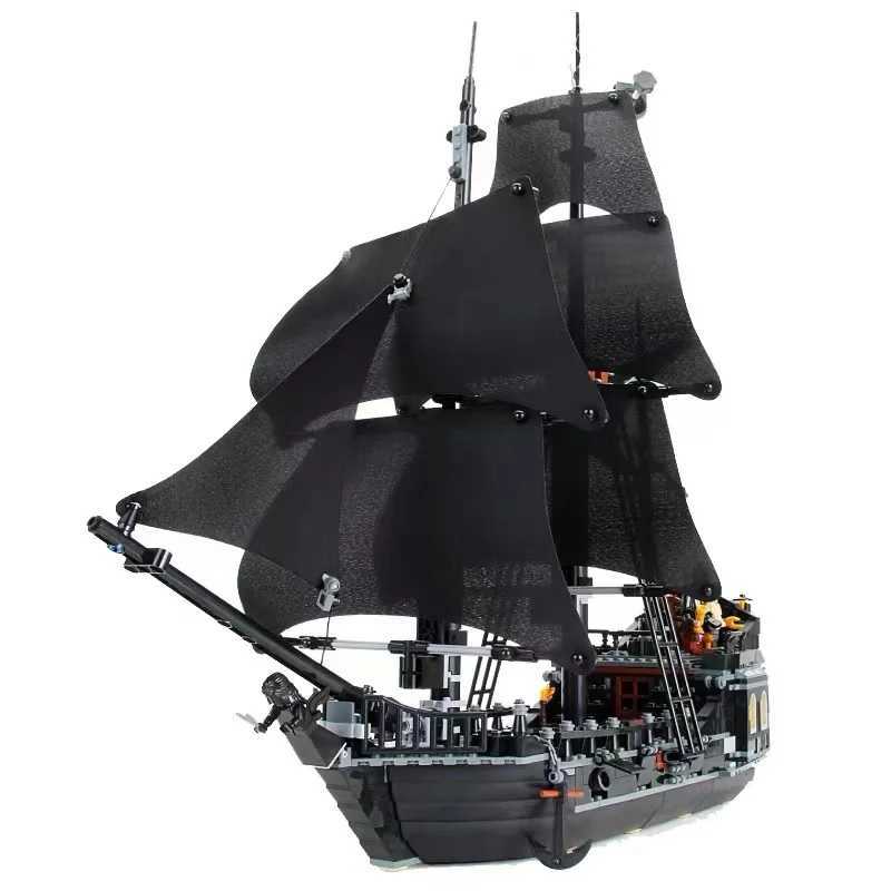 16009 1097pcs Pirate Ship Building Blocks Annes Boat Toy Bricks Model Cpatible Kids Birthday Christmas Gifts C251203