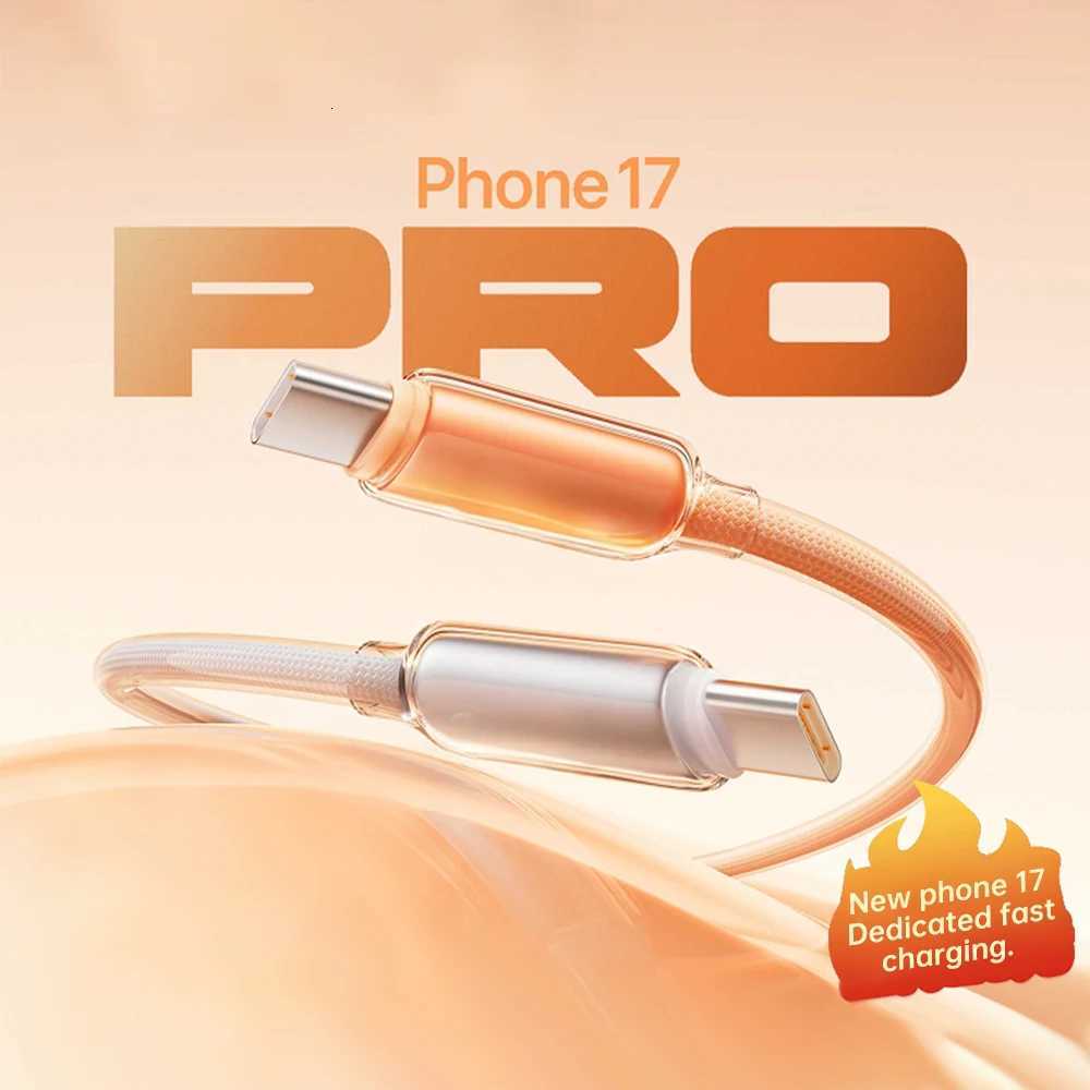 DIVI Type C Cable For iPhone 17 16 15 Pro Max USB C to USB C Cable For book iPad Type-C Cable C251203