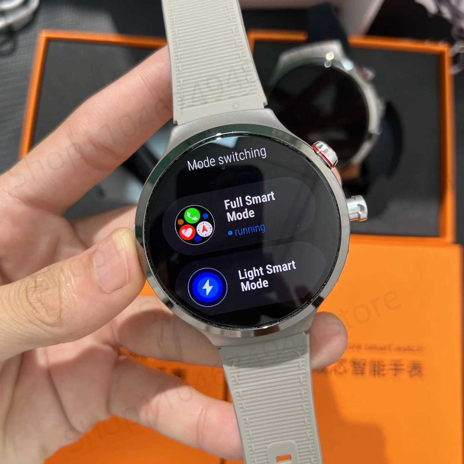 4G/5G Fl Netc Smartwatch 198inch Amoled Smart Watch With 1900mAH Battery 210 Rotating Camera Android 130 Dual System GPS C251203