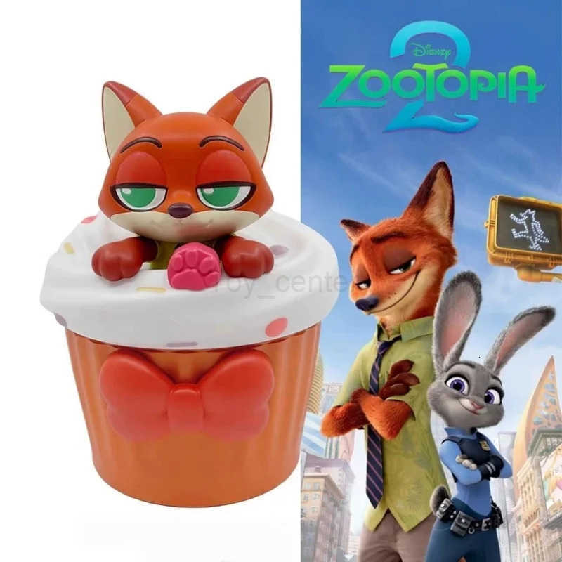 Disney Zootopia 2 Original Shaped Water Cup Nick Judy Cartoon Styled Cups with Crossbody strap Kawaii Birthday Girl Boy Gifts H251203