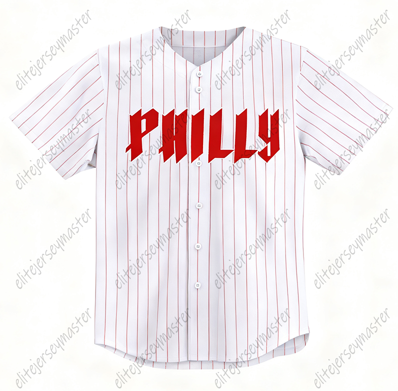 Harper 3 Trea Turner Custom Baseball Jersey Alec Bohm Schwarber Realmuto Personalized Customized Baseball Jerseys Custom Any Number Name