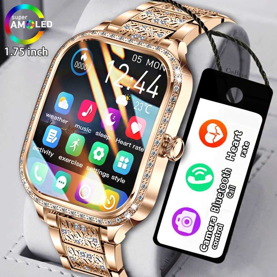 New Luxury Smart Watch Wen 175 HD Display Rate Sport Fitness IP68 Waterproof Call Smartwatch For Lady Gift C251203