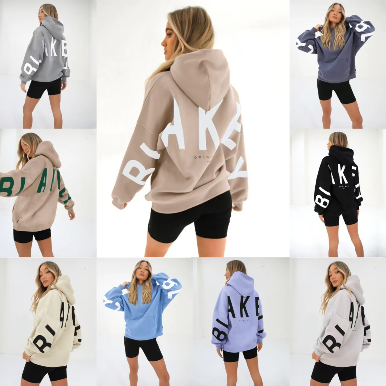 Mens Womens Hoodies Harajuku Retro Fashion Casual FORGIVEN ORIGINAL Unisex Hoodie Printed Long Sleeve Street Loose Pocket