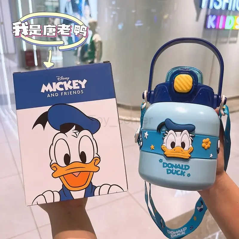 Disney Buzz Lightyear Cute Children Outdoor School Sports Portable Double Drink Large Capacity Cartoon Water Bottle Thermos Cup H251203