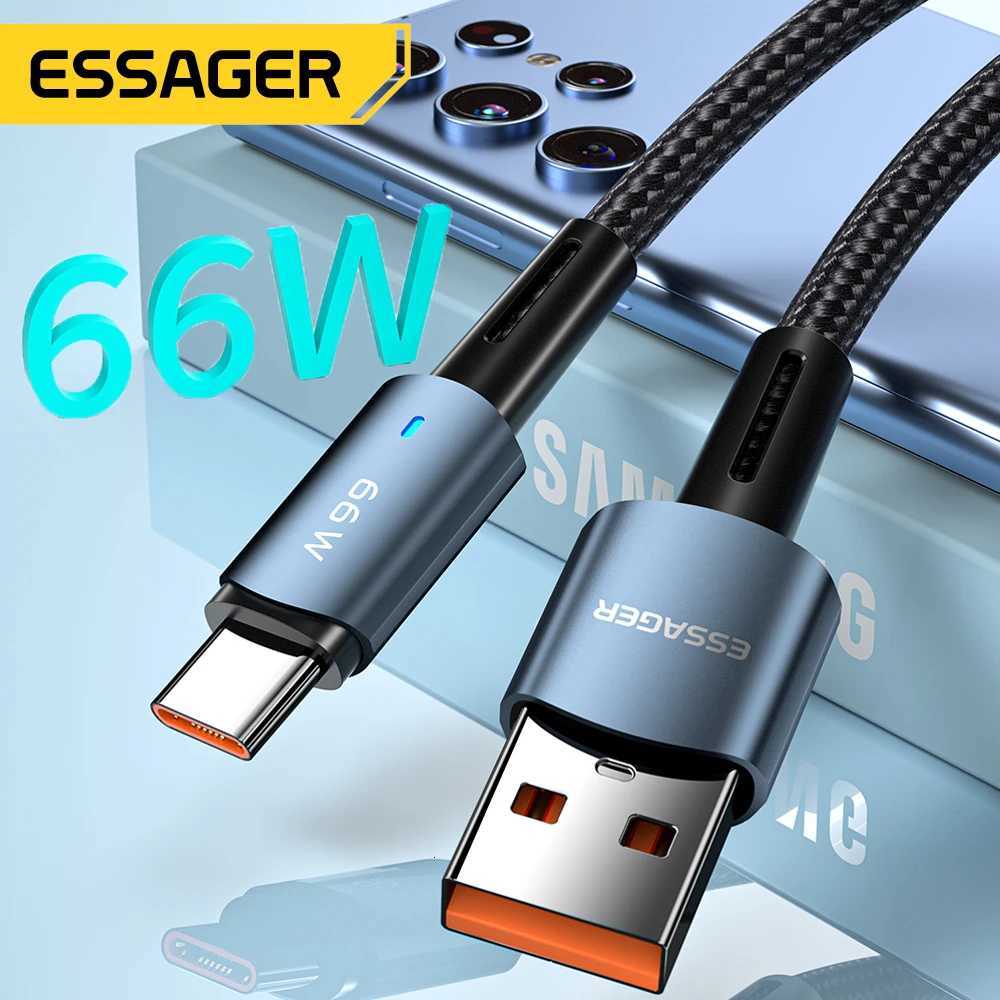 Essager 6A USB Cable Type C for 66W LED Fast Charging Charger USB C Data Cord Type C Cable for Realme C251203