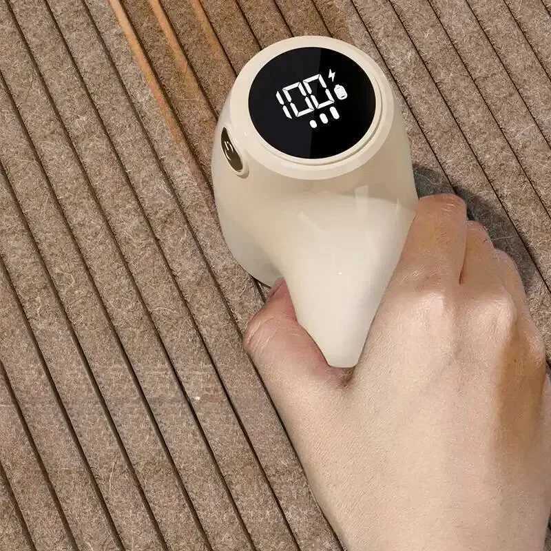 Electric Hairball Trimmer 6 Blades Smart LED Digital Display USB Charging Sweater Lint Remover Home Portable Fast Ball Remover M251203 - view 7