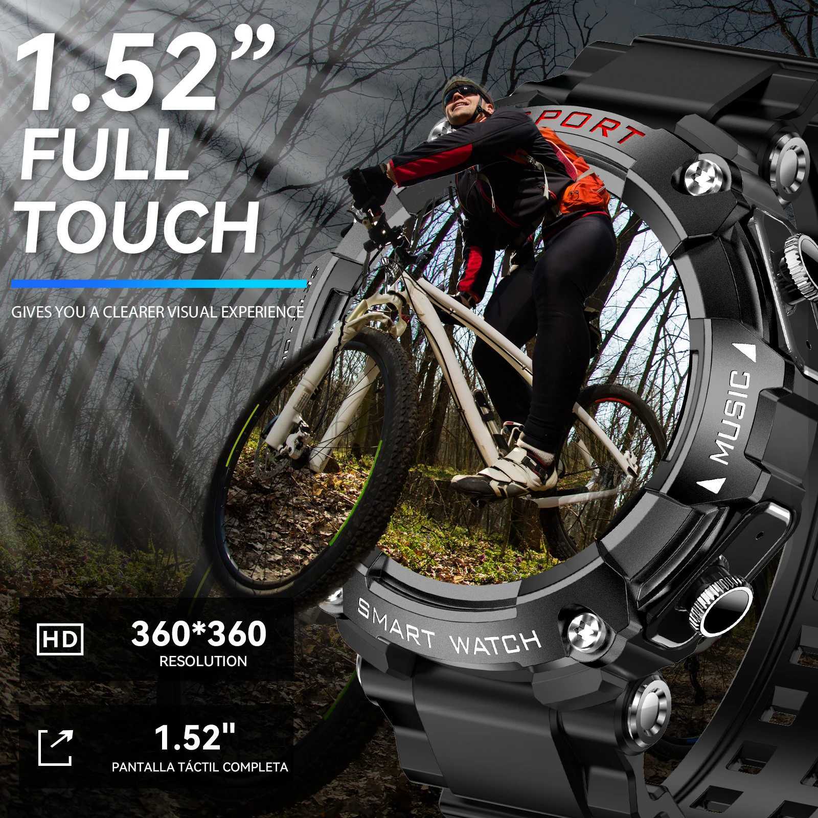 LaNikar Smart Watch AMOLED Display With In-Ear set Rate Blood Pressure Oxygen Saturation Monitoring HD Au C251203