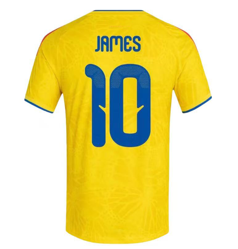 2026 World Soccer Jerseys Copa America LUIS DIAZ FALCAO JAMES Home Cup 2025 Colombia Football Shirt CUADRADO Men Kids Kit Camiseta De Futbol88