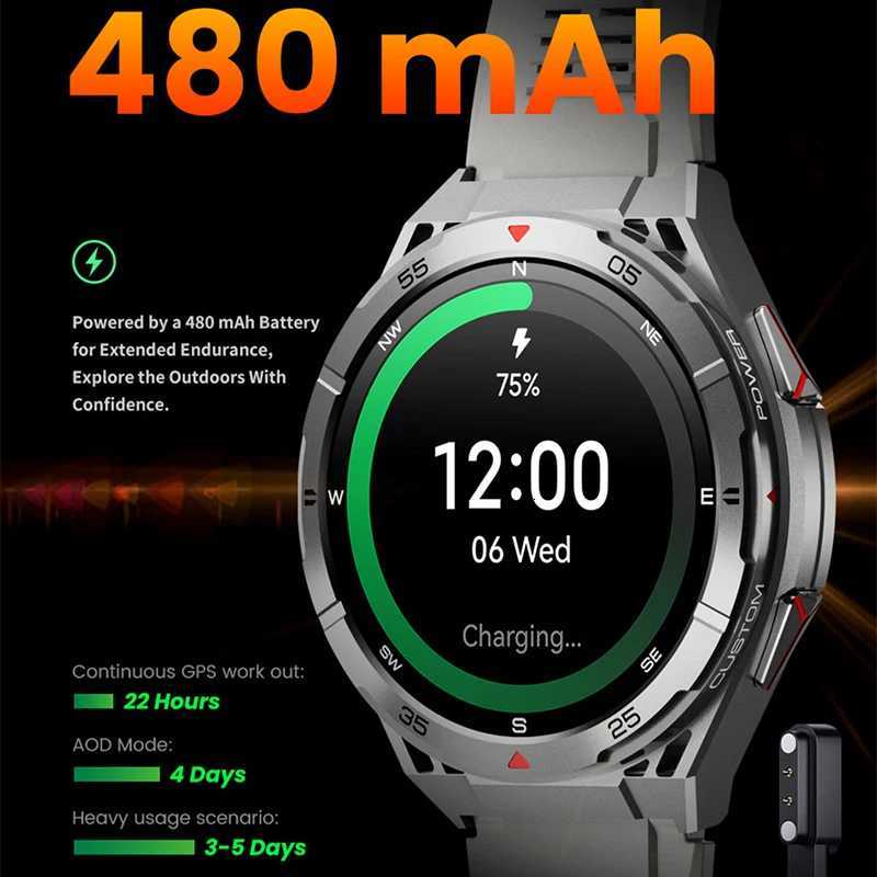 For Dual-Band satellite GPS Sports Smartwatch 143 AMOLED Sn Cpass BT 10ATM Waterproof SWIM SmartBracele 2025 New C251203