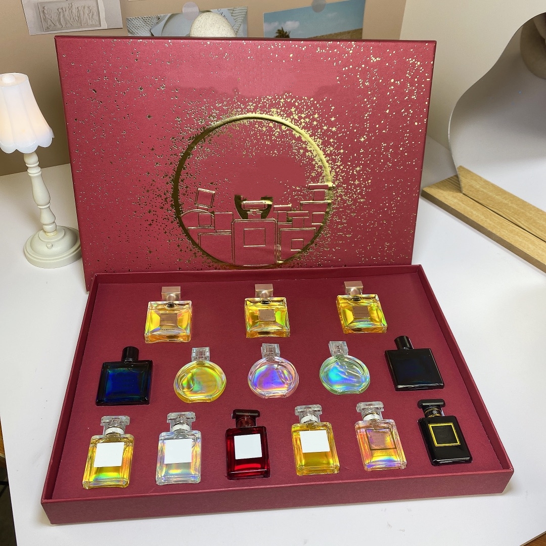 Perfume 14pcs/set Fragrance 7.5ml 10ml Mini Size Woman Perfumes For Lady High Quality Good Smell With Box Paris Women Perfumes Christmas Gift Fast Shipping
