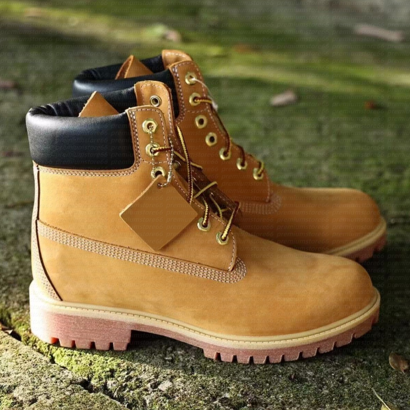Luxury boots Tims boots designer Martin shoes Ankle Boots Cowboy Blue Black Hiking Water Booties Men Women Winter Shoes Platform Heels Ankle Boot