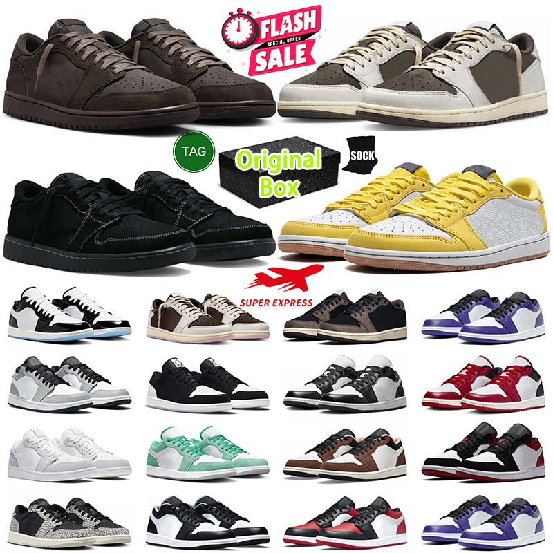 With Box Low Pandas Designer Running Shoes Black White Light Blue Grey UNC Top Quality Mens Big Size 13 Sneakers Womens Purple Green Orange Sports Trainers