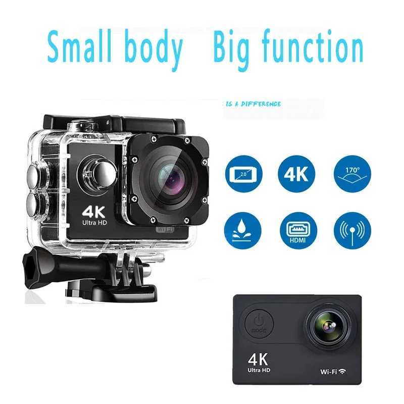 Action Camera tra HD 4K/30fps WiFi 20-inch 170D Underwater Waterproof Video Recording Cameras Sport Cam Y251203