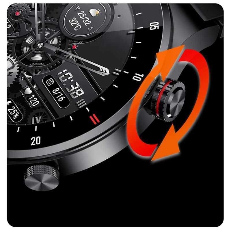 2025 New NFC Smart Watch Men AMOLED 390390 HD Sn GPS Sports Rate Call Business Man SmartWatch For Android C251203