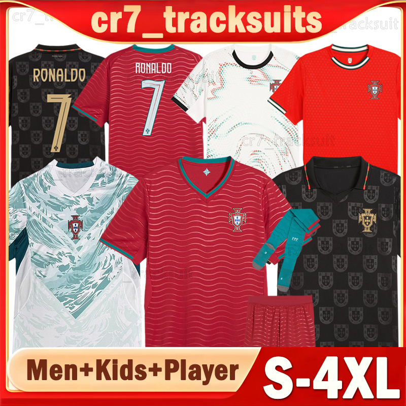 XXXL 4XL 2026 Portugal national football team Soccer Jerseys JOAO FELIX B.FERNANDES 25 26 Portuguese Football Shirts Player Version BERNARDO TRINCAO Men kids kits