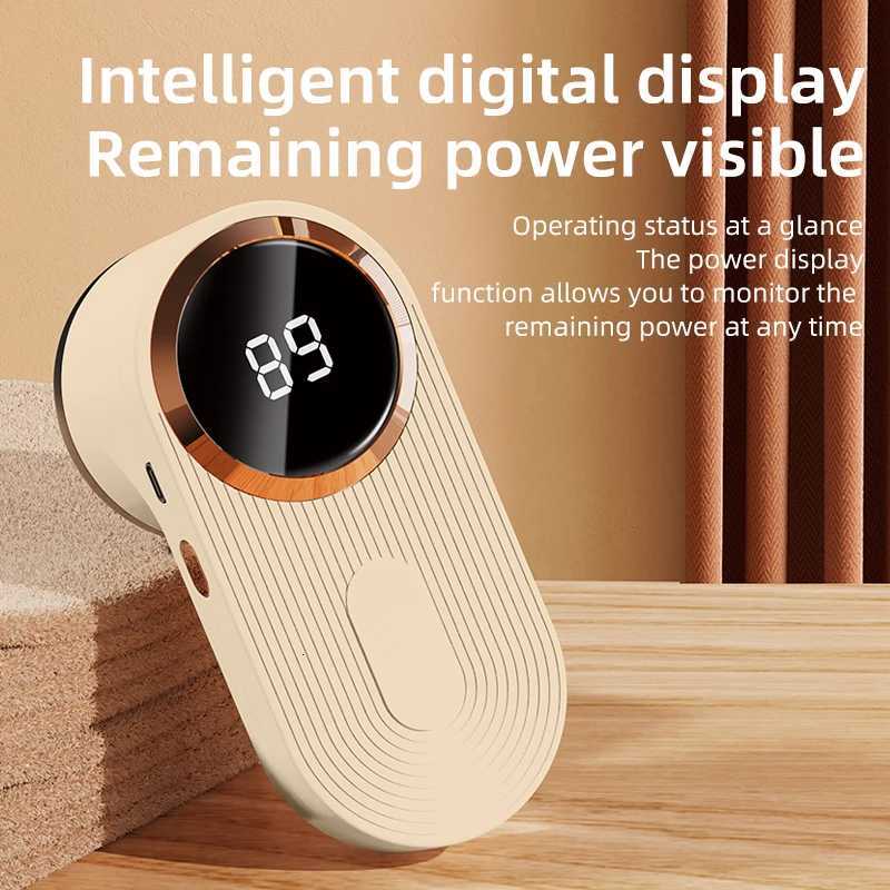 Electric Lint Remover Fuzz Pellet Remover With LED Display Typc-C Charging Portable Clothes Hair Ball Trimmer Sweater Shaver M251203 - view 6