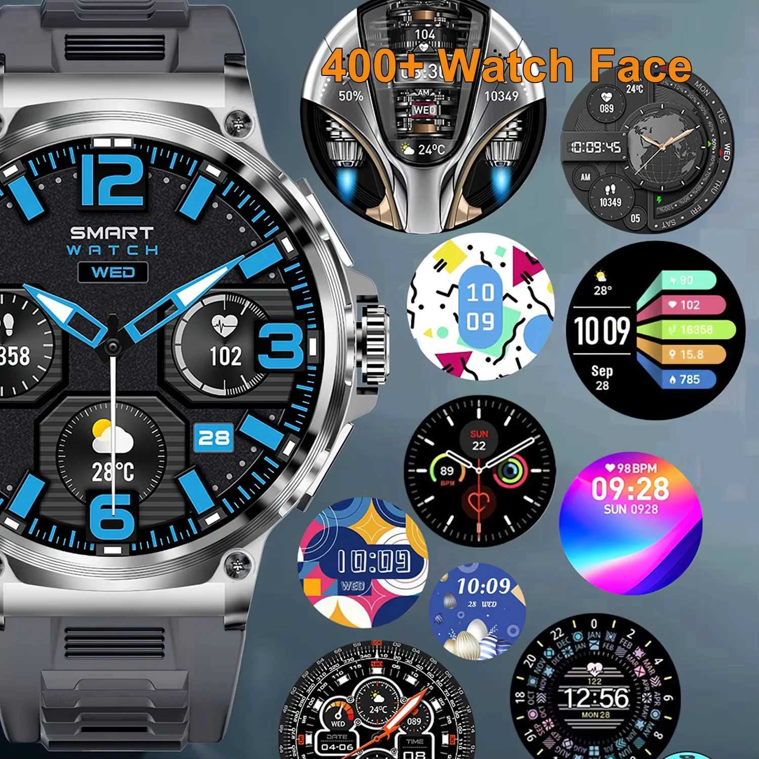 710mAh Call Smart Watch Men 185 HD Sn Mti Sports Modes Rate Monitor 2025 New Smartwatch For Android IOS C251203