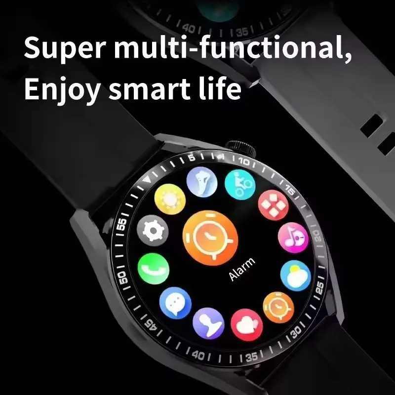 New For Men Wen SmartWatch 161 Amoled Phone Call Rate GPS Tracker Sport Waterproof Smart Watch for IOS Android C251203