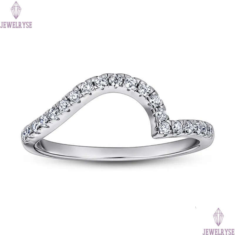 luxury round 2pcs/set stacking diamond designer ring for wed propose s925 sterling silver 5A zirconia engagement wedding rings jewelry woman gift box 