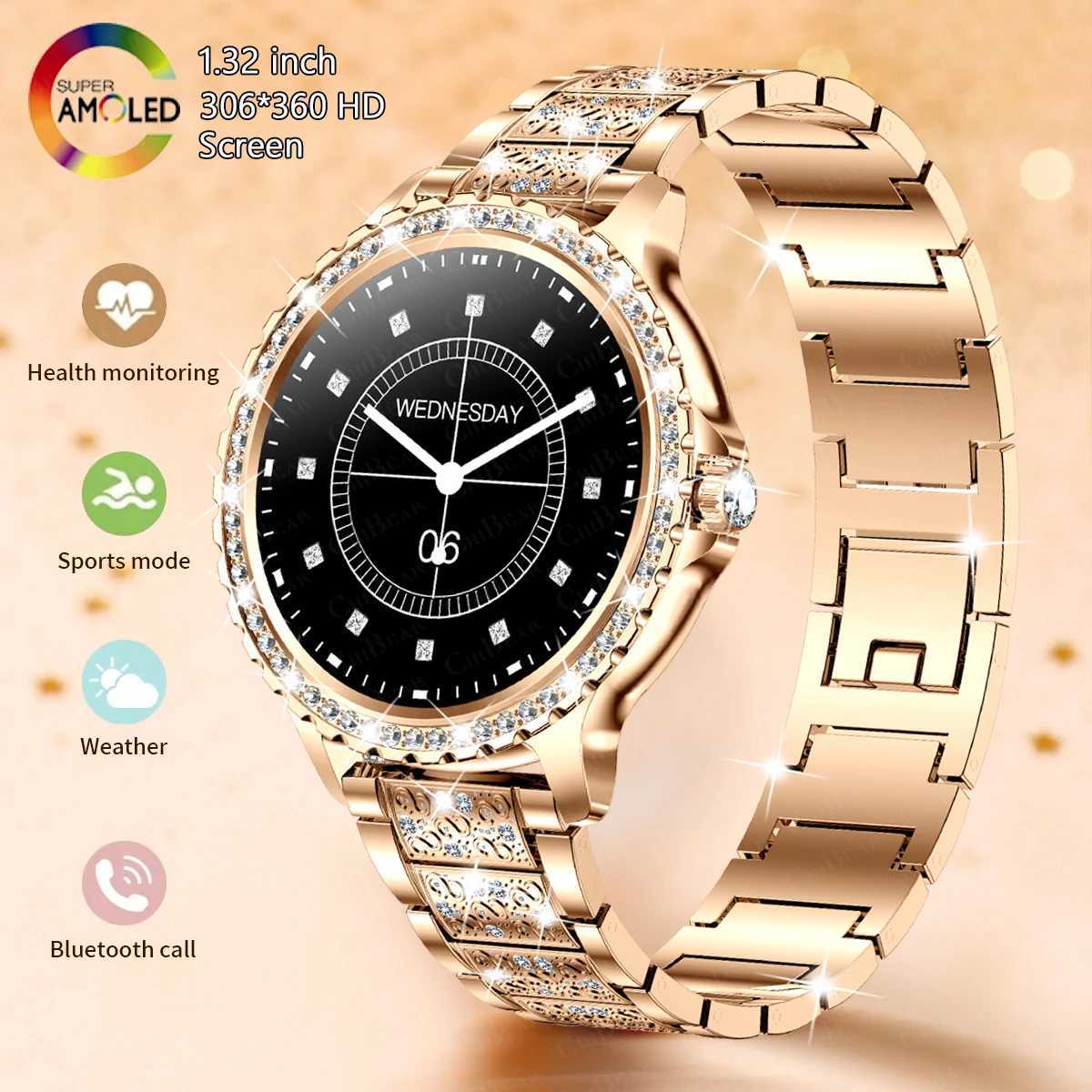 2024New Fashion Wen Smart Watch 360360 HD Sn Sports Bracelet Cust Dial Rate Vo Call Smartwatch For Android IOS C251203